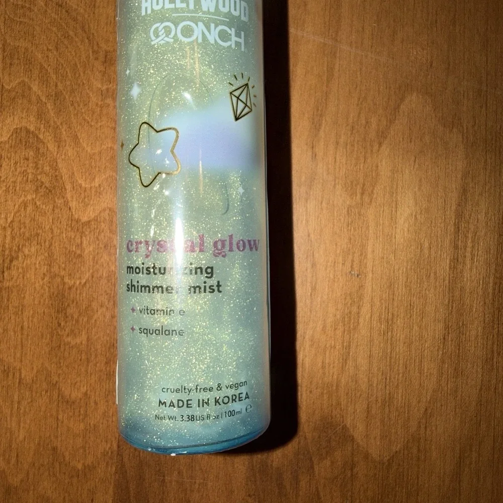 NEW The Crème Shop Crystal Glow‎ Moisturizing Shimmer Mist 3.38Fl Oz